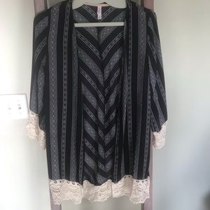 Patterned Cardigan